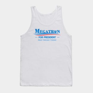 Megatron For President Tank Top